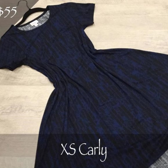 Lularoe CARLY Swing Dress~ Size XS~ New with Tags - Picture 1 of 1